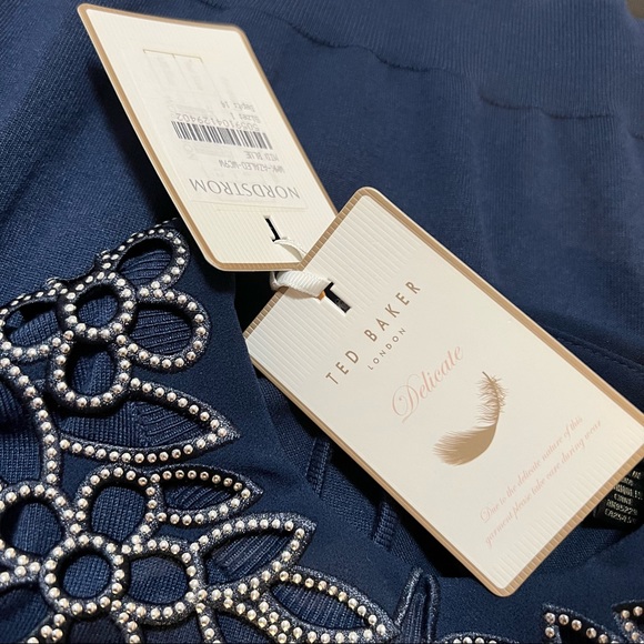 NWT Ted Baker | Azaleo Embellished Jumper Pullover Sweater - Picture 14 of 16